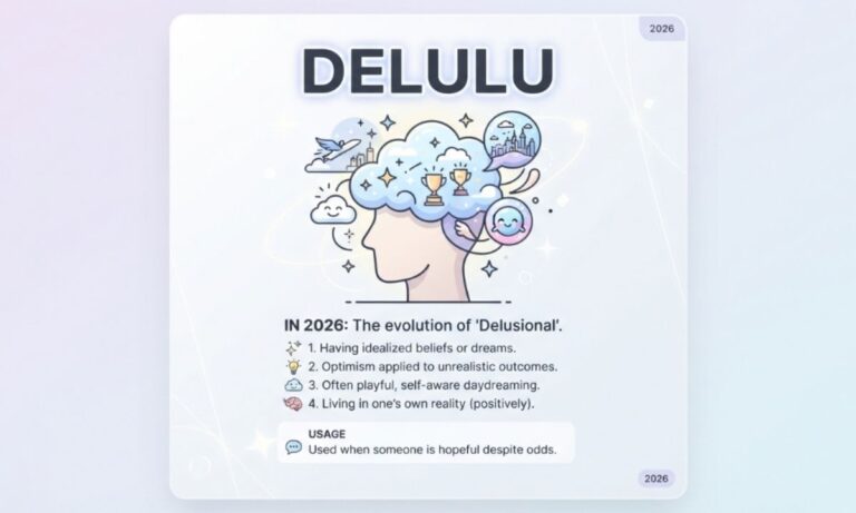 Delulu Meaning in text