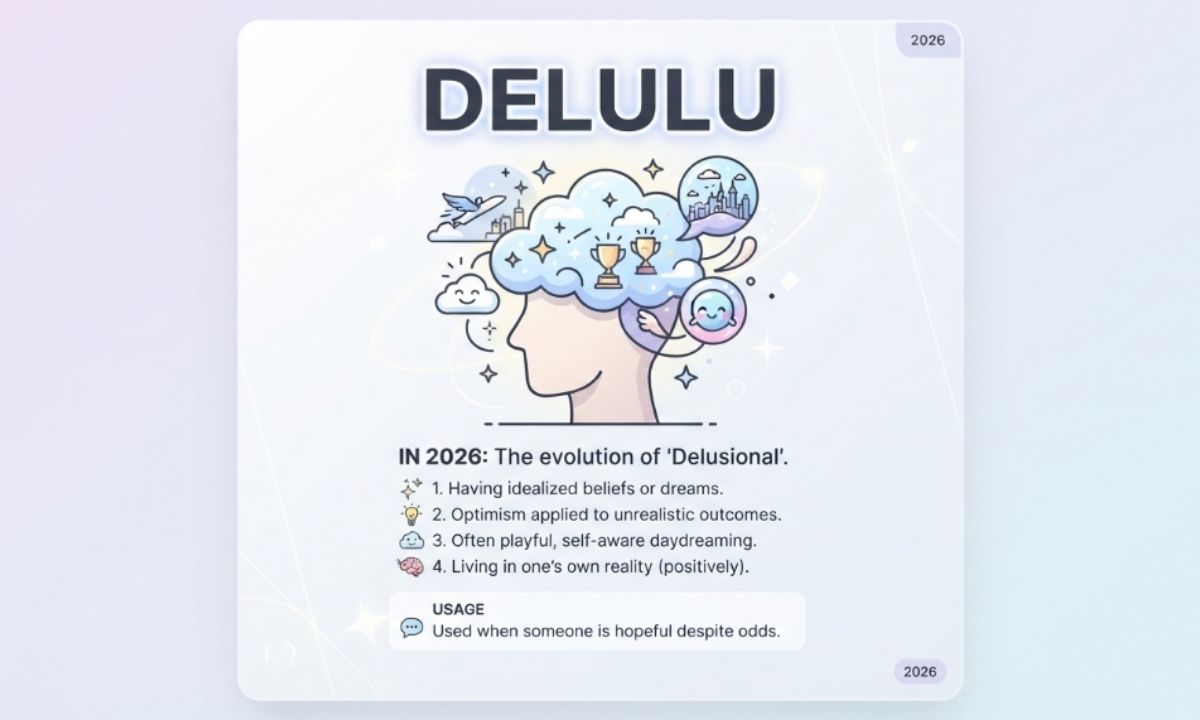 Delulu Meaning in text
