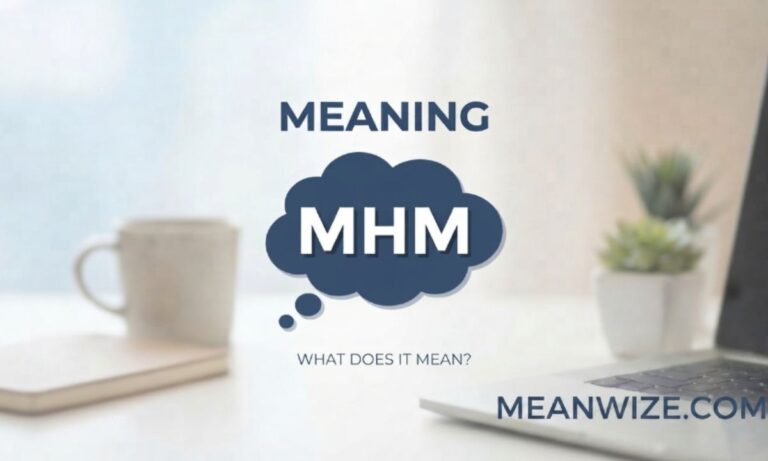 MHM meaning in text