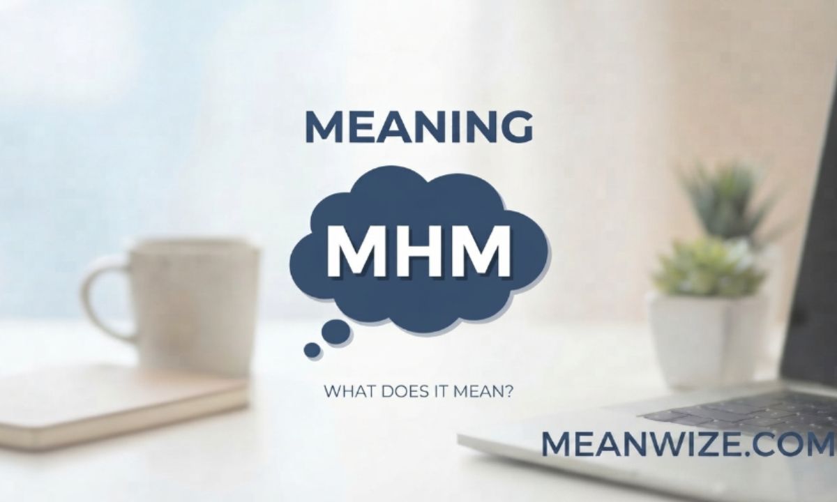 MHM meaning in text