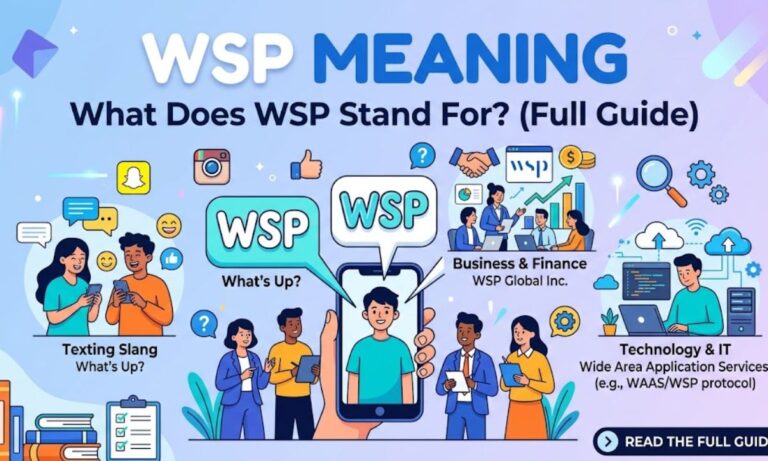 WSP Meaning in text