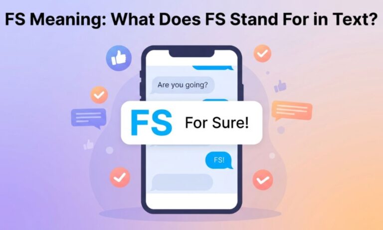 fs meaning in text