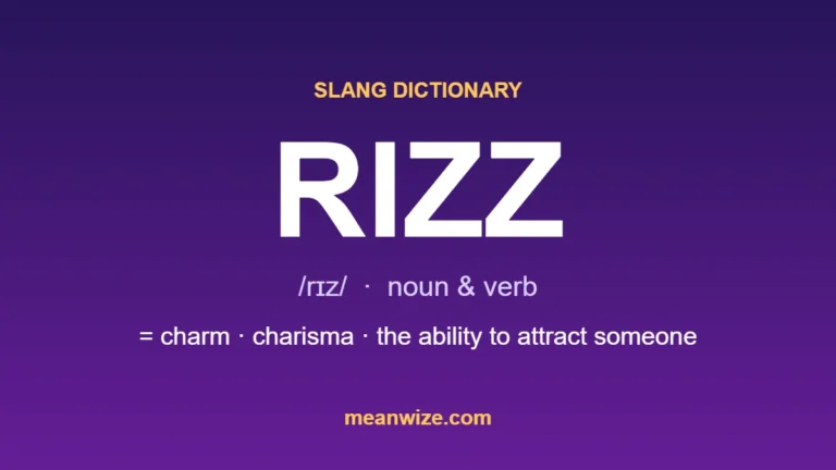 rizz meaning slang for charm and charisma