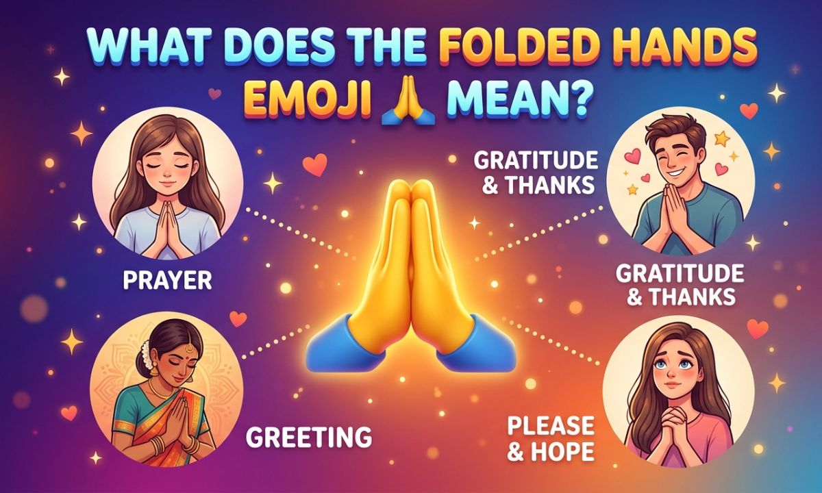 folded hands emoji meaning