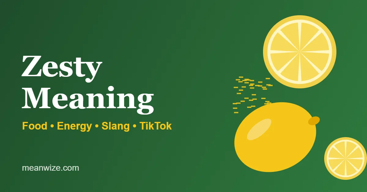 Zesty meaning – lemon zest adding tangy flavor